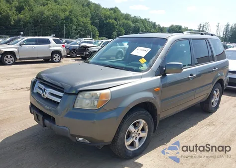 2008 Honda Pilot Ex-L из США, поврежденный, VIN 5FNYF28548B020147